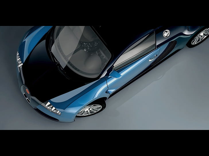 Bugatti Veyron Bleu Centenaire, bugatti veyron 16 4_hr manu, car, HD wallpaper