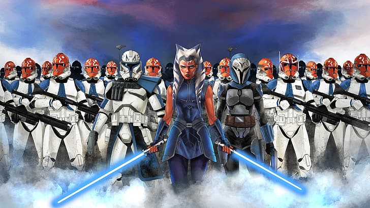 HD wallpaper: Star Wars, lightsaber, Captain Rex, clone trooper, The Clone  Wars | Wallpaper Flare