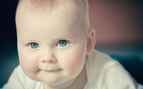 HD wallpaper: Baby, Face, Blue eyes, Cute, portrait, child, childhood,  headshot | Wallpaper Flare