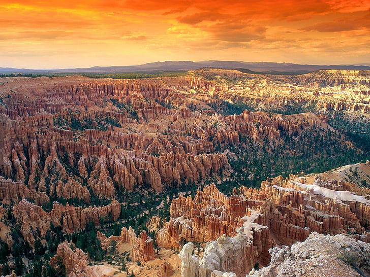 Bryce Canyon National Park HD, nature, landscape, HD wallpaper