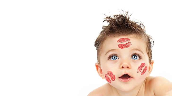 HD wallpaper: babu's face, childhood, beautiful, baby, funny, big blue eyes  | Wallpaper Flare