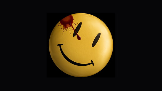 HD wallpaper: yellow and black emoticon, smile, DARK, SMILEY, night, symbol  | Wallpaper Flare
