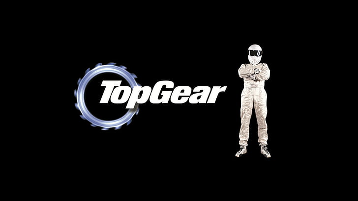 background, the inscription, Top Gear, racer, The Stig, the best TV show, HD wallpaper