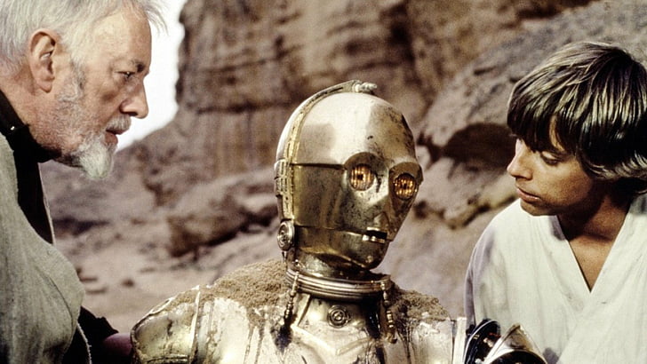 Star Wars, Star Wars Episode IV: A New Hope, C-3PO, Luke Skywalker