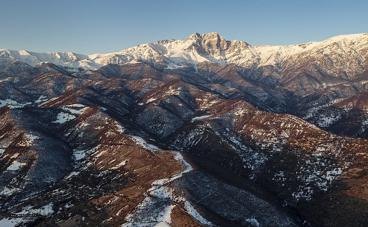Armenia, Khustup, Kapan, Nature, Mountains, Photography, Snowy HD wallpaper