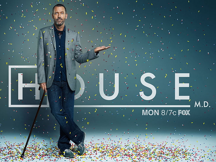 Dr.House  House md, Dr house, Hugh laurie