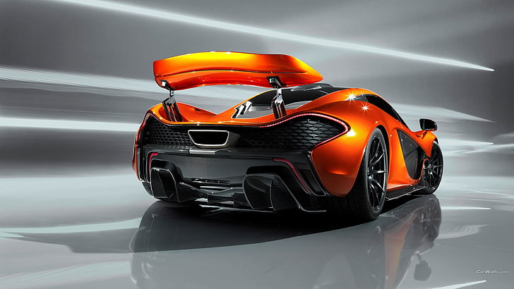 McLaren P1, car, Super Car, vehicle, sport, sports race, competition, HD wallpaper