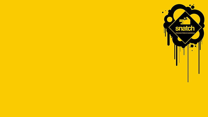 yellow and white paper screenshot, minimalism, yellow background, HD wallpaper