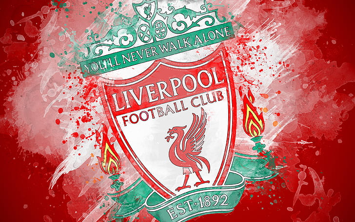 Hd Wallpaper Soccer Liverpool F C Logo Wallpaper Flare