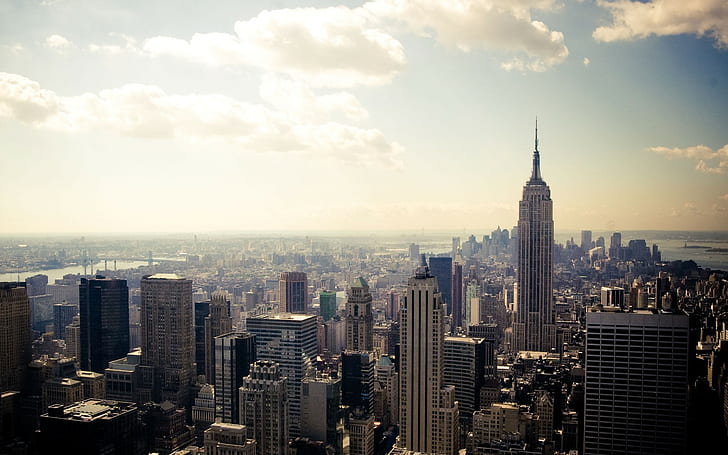 cityscape, New York City, photography, urban, HD wallpaper