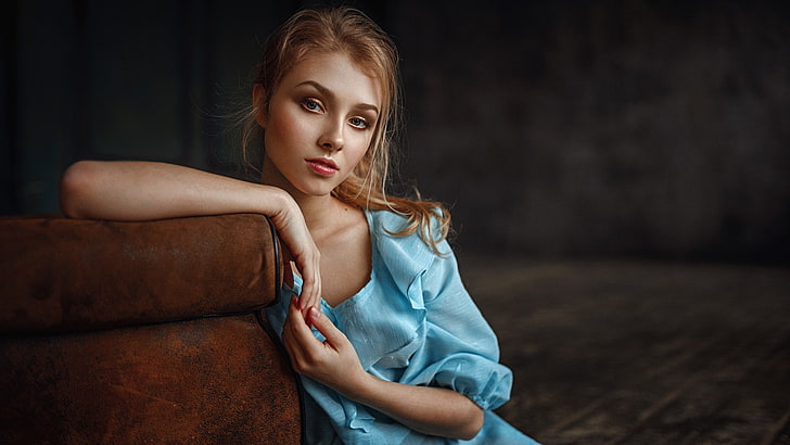 women, model, portrait, face, Georgy Chernyadyev, Alice Tarasenko