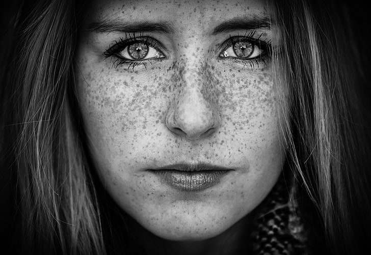 DAVALI Photography, 500px, portrait, monochrome, face, women