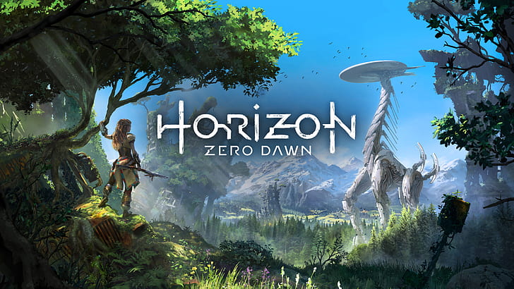 Horizon Zero Dawn, 2017 Games, PS4, HD wallpaper