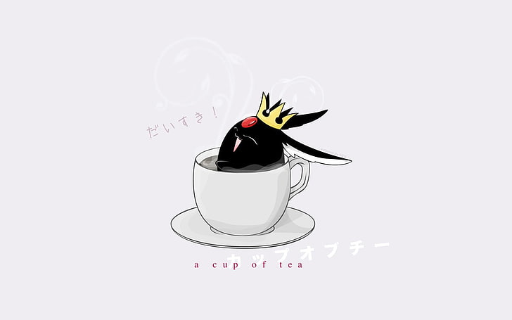 ×××HOLiC, Mokona (×××HOLiC), anime, tea, text, indoors, HD wallpaper