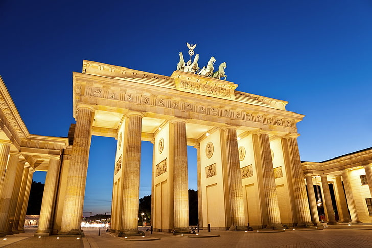 Monuments, Brandenburg Gate, Berlin, Germany, HD wallpaper