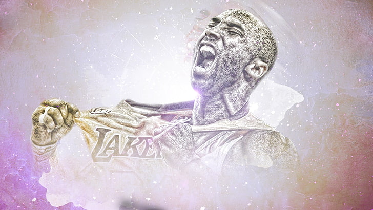 Kobe Bryant wallpaper, sports, basketball, NBA, Los Angeles Lakers, HD wallpaper