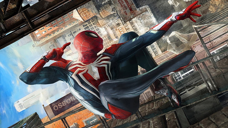 Spider-Man Remastered PS4 Peter Parker HD 4K Wallpaper #8.1886