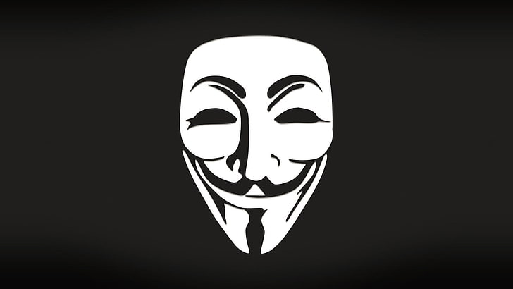 guy fawkes mask digital wallpaper, V for Vendetta, disguise, indoors, HD wallpaper