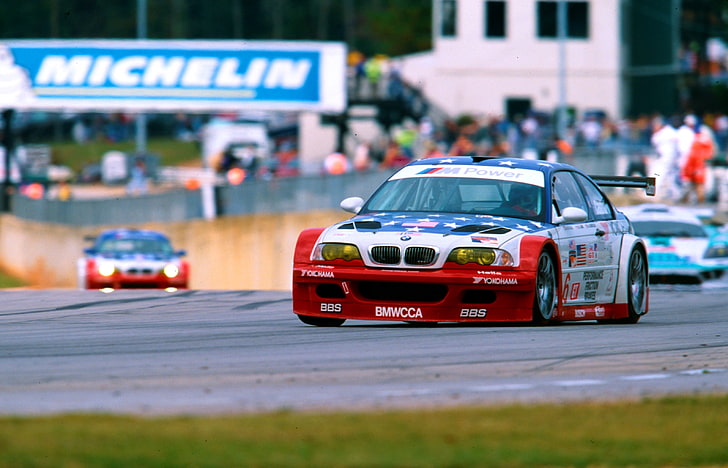 2001, alms, bmw-m3, car, gtr, race, HD wallpaper