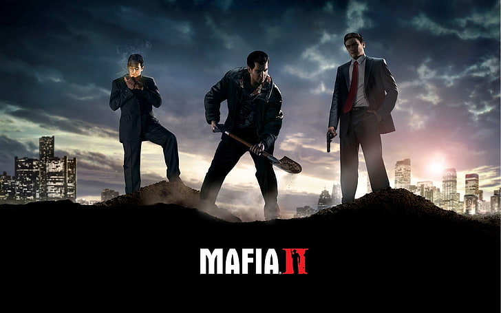 Mafia II wallpaper, game, wallpers, Mafia 2, men, business, businessman, HD wallpaper