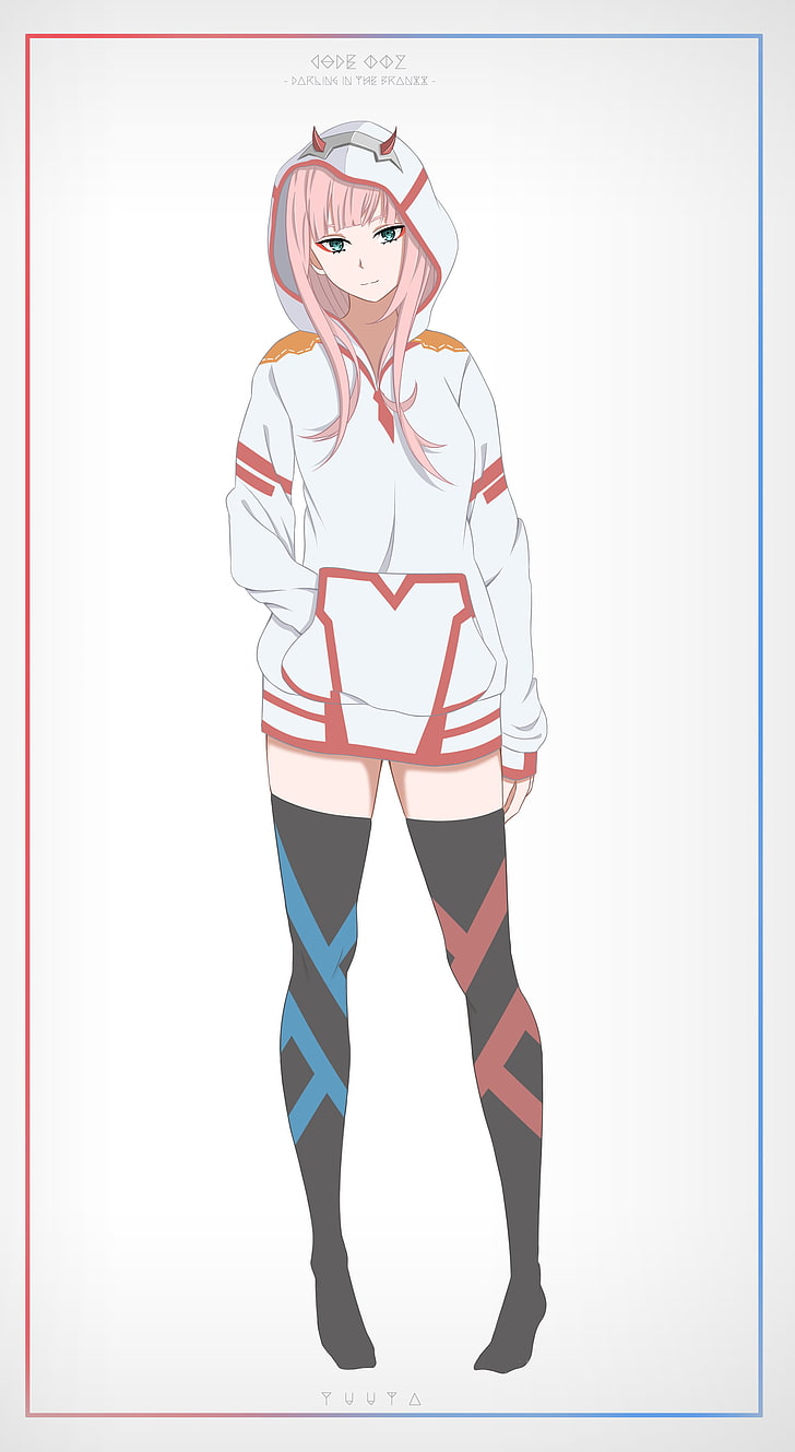 Anime character from darling in the franxx on Craiyon