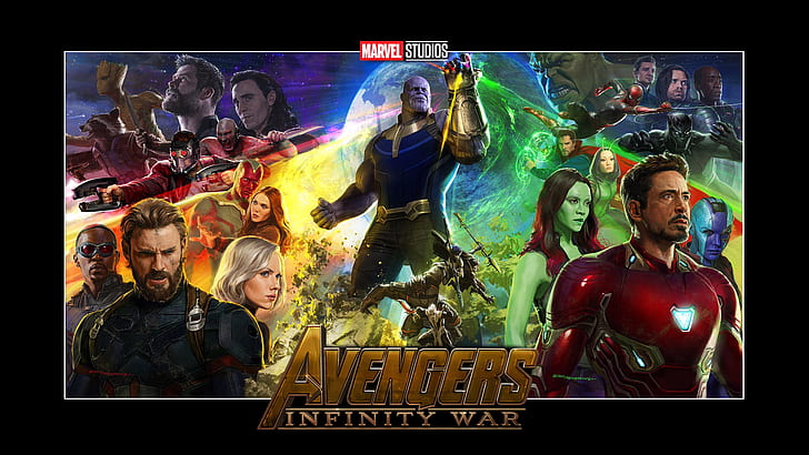Movie, Avengers: Infinity War, Benedict Cumberbatch, Black Panther, HD wallpaper