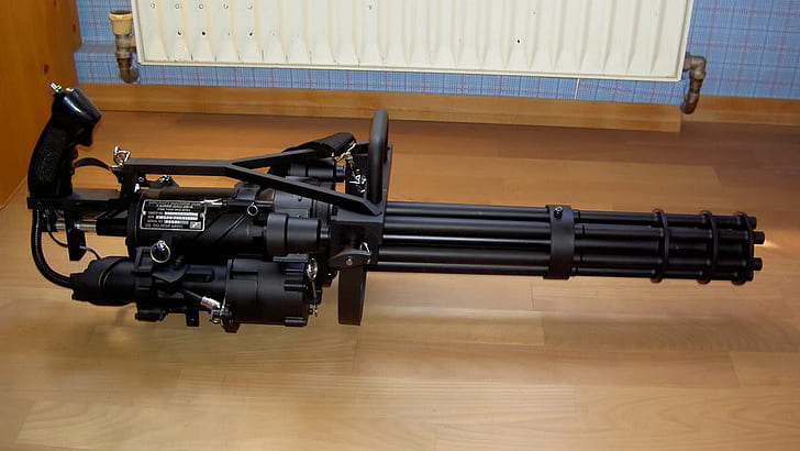 Weapons, M134 Minigun, HD wallpaper