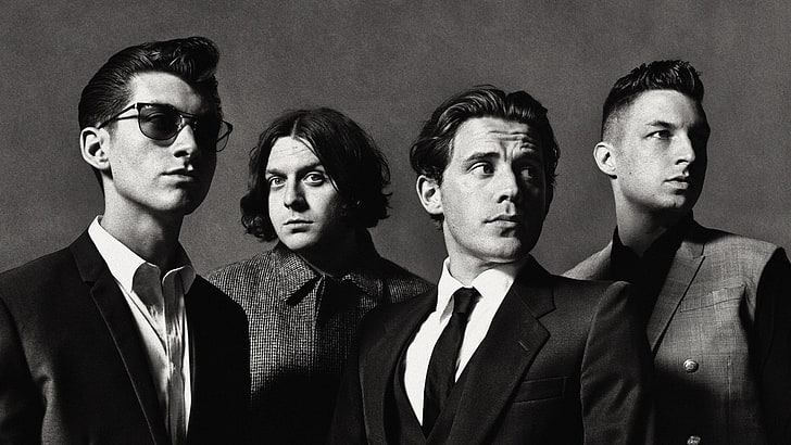 Band (Music), Arctic Monkeys, English, Rock Band, suit, business