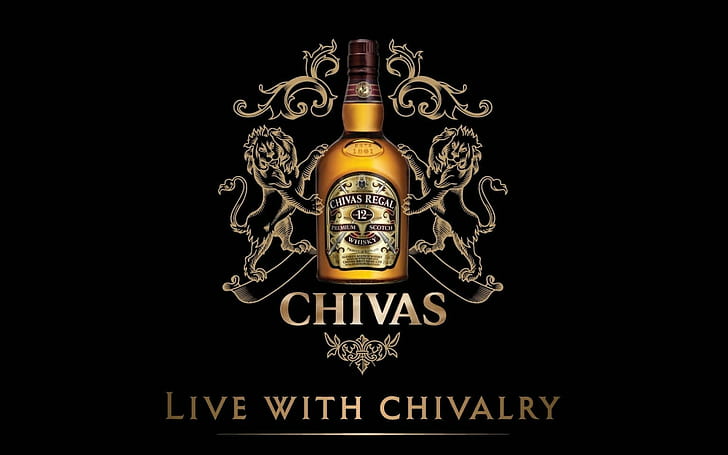 whisky drink chivas regal, HD wallpaper