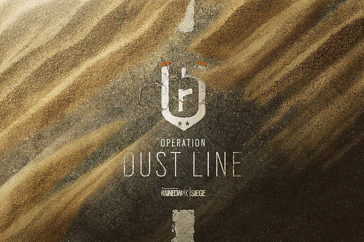 Operation Dust Line text, Rainbow Six: Siege, CTU, PC gaming, HD wallpaper