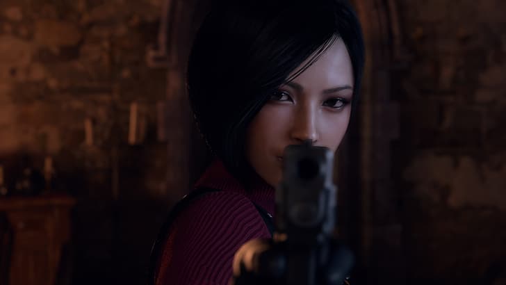 just game, resident evil 4 remake, Ada Wong, Gaming Series, HD wallpaper