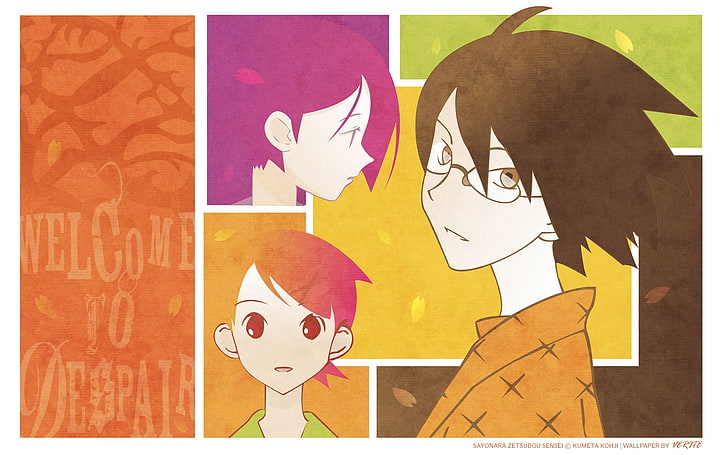 HD wallpaper: Anime, Sayonara, Zetsubou-Sensei | Wallpaper Flare