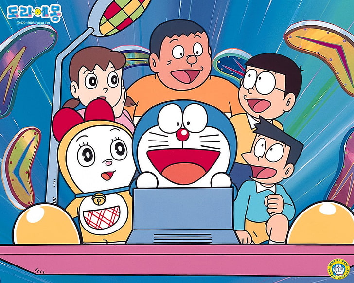 HD wallpaper: Doraemon illustration, Anime, smiling, people, child, boys,  vector | Wallpaper Flare