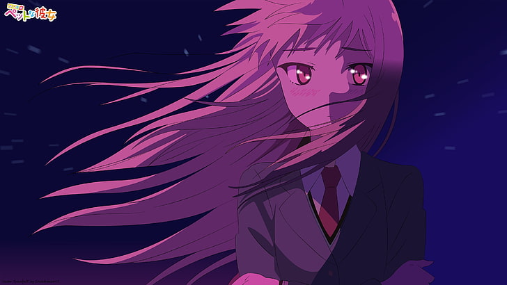 pink haired female anime character, anime girls, Sakurasou no Pet na Kanojo, HD wallpaper
