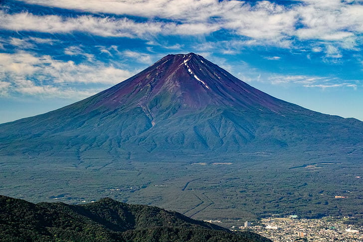 landscape, mountains, Mount Fuji, HD wallpaper