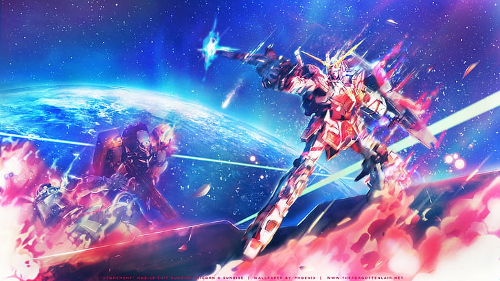 Gundam, Mobile Suit Gundam Unicorn, mech, HD wallpaper