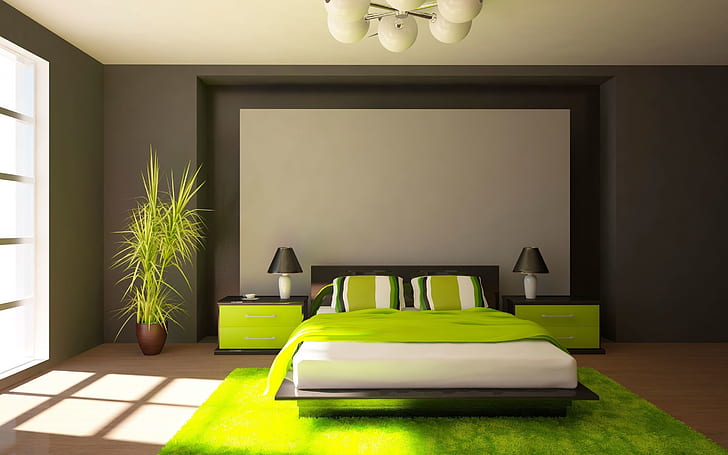HD wallpaper: Modern King Size Bedroom, home design, furniture, interior  design | Wallpaper Flare