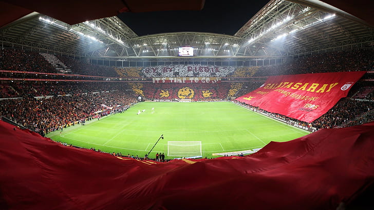 soccer stadium galatasaray sk_ turk telekom arena sport sports, HD wallpaper