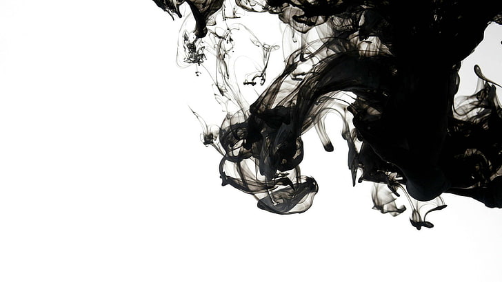 untitled, abstract, smoke, white background, motion, studio shot, HD wallpaper