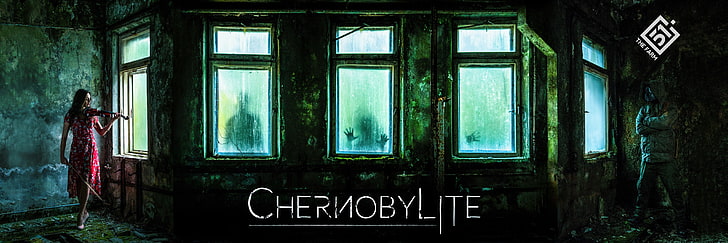 poster, Chernobyl, Chernobylite, video games, text, western script