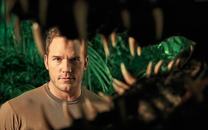 Chris Pratt, Jurassic World: Fallen Kingdom, 4k, HD wallpaper