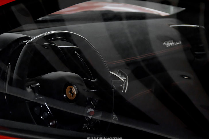 car, Ferrari 458 Speciale, close-up, motor vehicle, mode of transportation, HD wallpaper