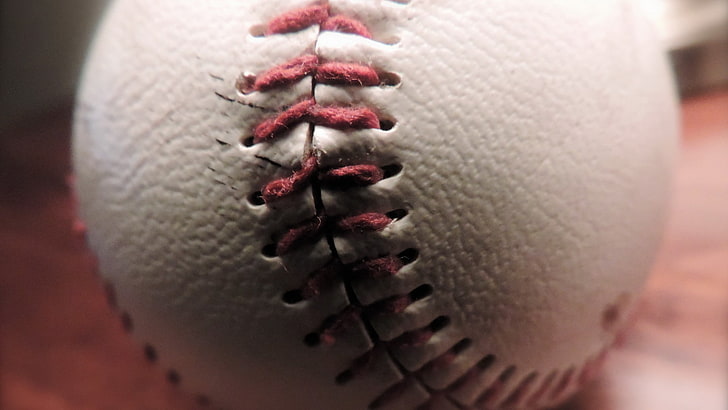 balls, baseball, close-up, sport, sewing, baseball - ball, baseball - sport, HD wallpaper