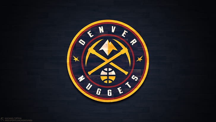 Basketball, Denver Nuggets, Logo, NBA, HD wallpaper