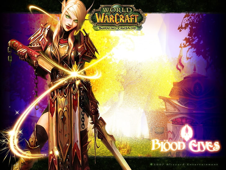 world of warcraft blood elf paladin games world of warcraft the burning crusade Video Games World of Warcraft HD Art