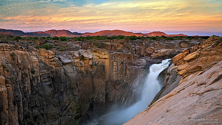 Augrabies Falls Park, South Africa, HD wallpaper