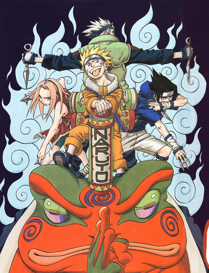 Naruto season 1 wallpaper, Naruto Shippuuden, Masashi Kishimoto, HD wallpaper