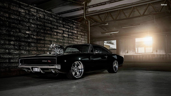HD wallpaper: black muscle car, Fast and Furious, Dodge Charger, muscle cars  | Wallpaper Flare