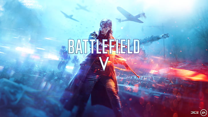Battlefield V, Battlefield 5, video games, world war