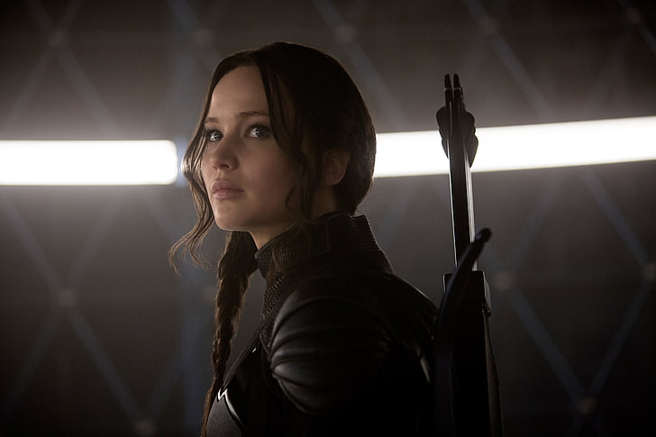Jennifer Lawrence, Katniss, The Hunger Games:Mockingjay, women, HD wallpaper